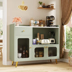 Sideboard mit Stauraum und Türfüllungen aus Acryl