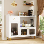 Sideboard mit Stauraum und Türfüllungen aus Acryl