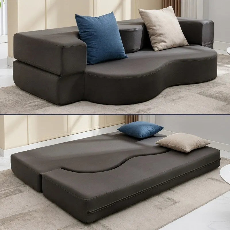 Convertible Foldable Floor Sofa Bed