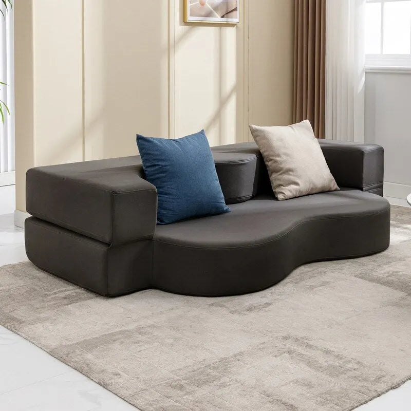 Convertible Foldable Floor Sofa Bed