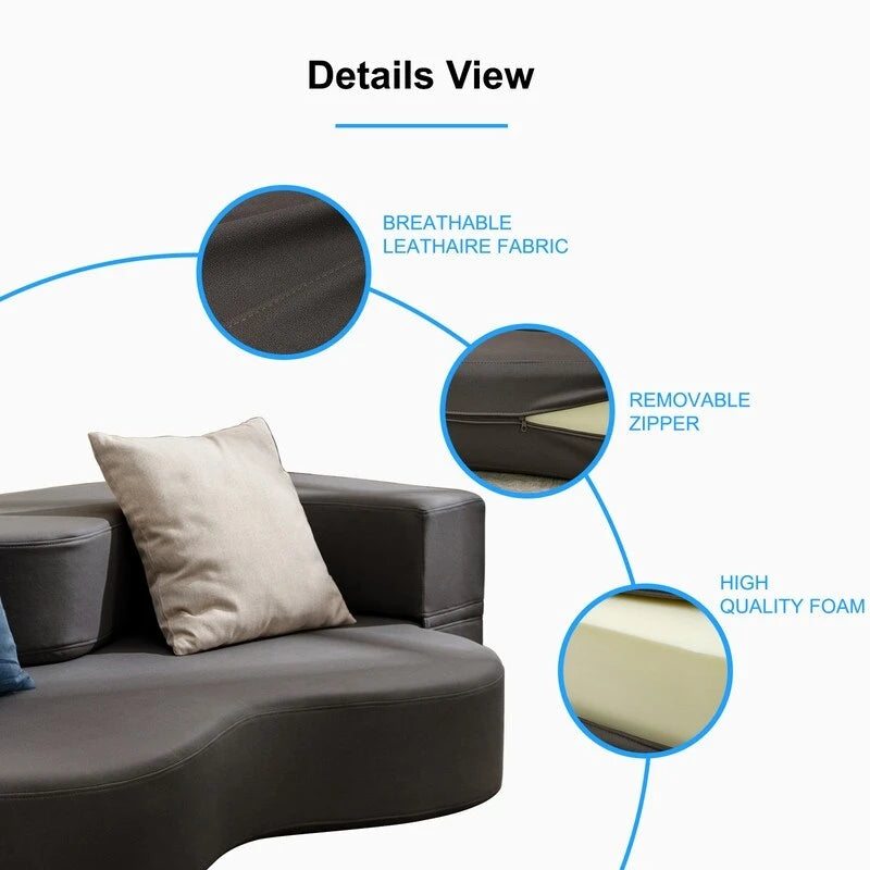 Convertible Foldable Floor Sofa Bed