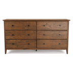 Cómoda de quarto com 6 gavetas