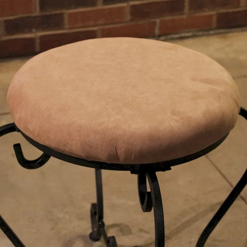Schminkhocker mit gepolsterter Sitzfläche