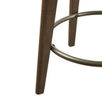 Gepolsterter drehbarer Tresenstuhl mit 26-Inch-Sitzhöhe