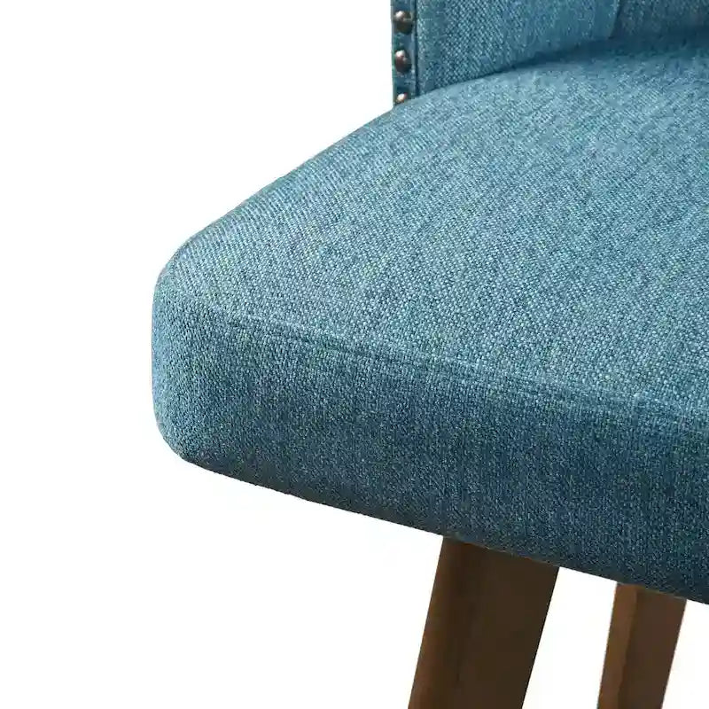 Gepolsterter drehbarer Tresenstuhl mit 26-Inch-Sitzhöhe