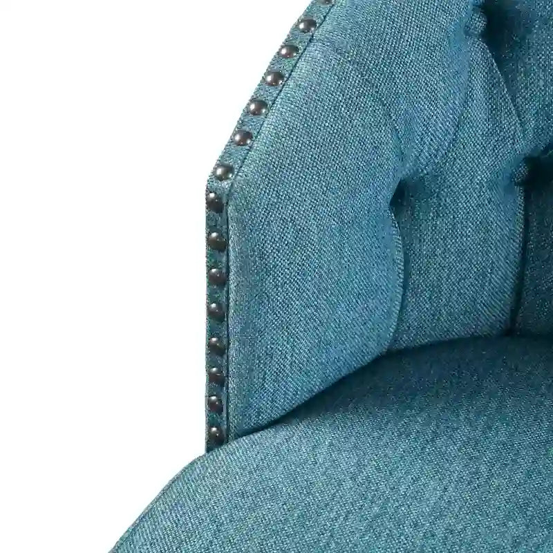 Gepolsterter drehbarer Tresenstuhl mit 26-Inch-Sitzhöhe