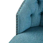 Gepolsterter drehbarer Tresenstuhl mit 26-Inch-Sitzhöhe
