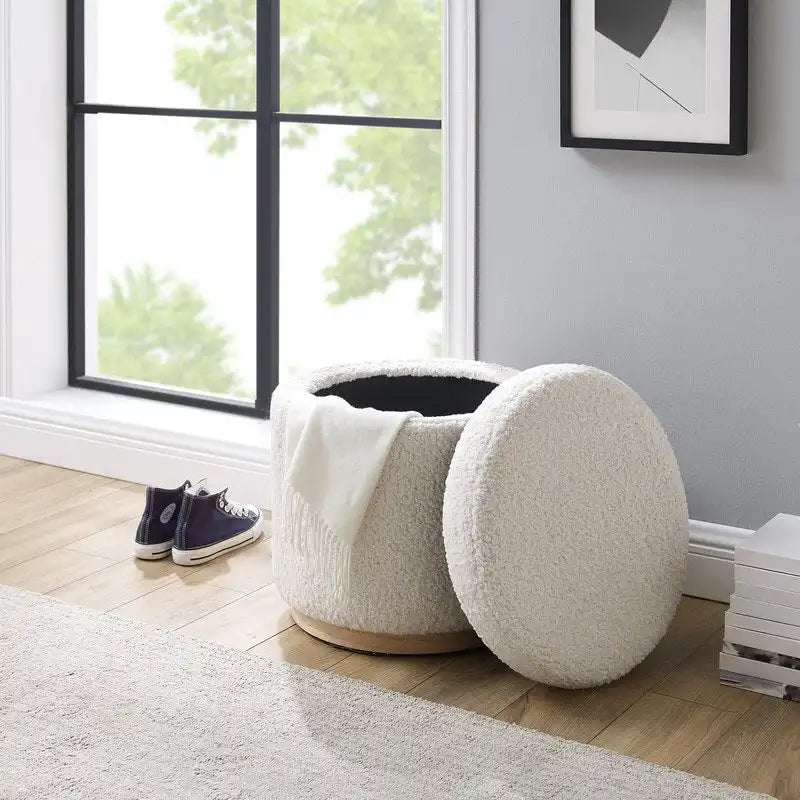 Rue Sherpa Storage Ottoman