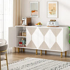 58-Inch Freestanding Sideboard Cabinet with Doors