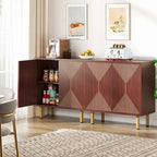 58-Inch Freestanding Sideboard Cabinet with Doors