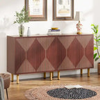 58-Inch Freestanding Sideboard Cabinet with Doors