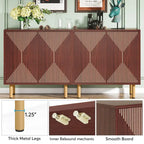 58-Inch Freestanding Sideboard Cabinet with Doors