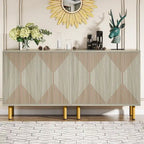 58-Inch Freestanding Sideboard Cabinet with Doors