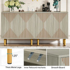 58-Inch Freestanding Sideboard Cabinet with Doors