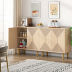 58-Inch Freestanding Sideboard Cabinet with Doors