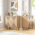 58-Inch Freestanding Sideboard Cabinet with Doors