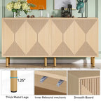 58-Inch Freestanding Sideboard Cabinet with Doors