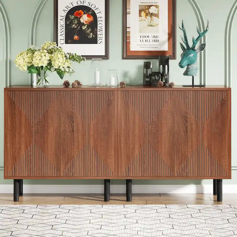58-Inch Freestanding Sideboard Cabinet with Doors