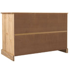 Holz-Sideboard mit Metallbeschlägen