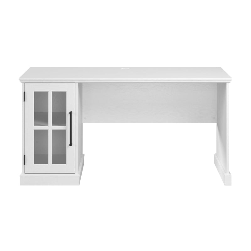 60-Inch Computer Desk with Storage Cabinet