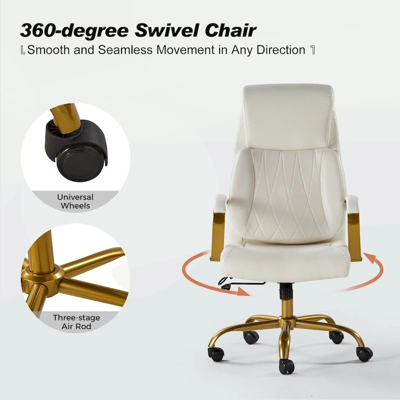 Adjustable Office Chair with Lumbar Support