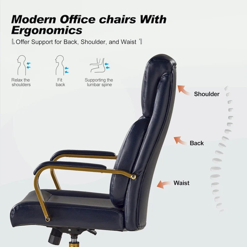 Adjustable Office Chair with Lumbar Support