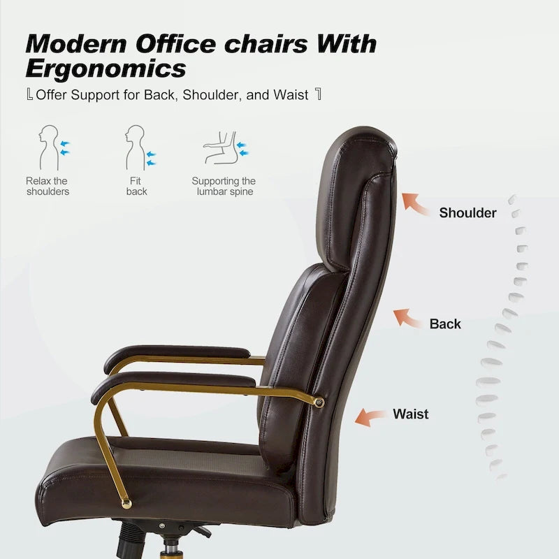 Adjustable Office Chair with Lumbar Support