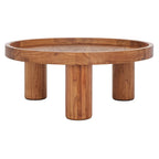 Ronde salontafel met drie poten - 36 x 36 x 15 inch