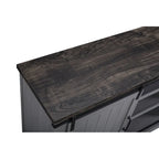 68-Inch TV Stand with Sliding Barn Doors