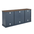 68-Inch TV Stand with Sliding Barn Doors